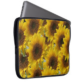 Laptop-Schläfchen Blumenblume Laptopschutzhülle (Vorne Rechts)