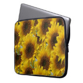 Laptop-Schläfchen Blumenblume Laptopschutzhülle (Vorderseite Links)