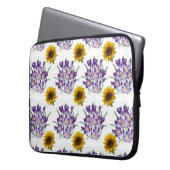 Laptop-Schläfchen Blumenblume Laptopschutzhülle (Vorderseite Links)