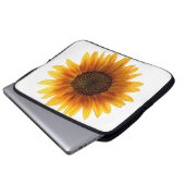 Laptop-Schläfchen Blumenblume Laptopschutzhülle (Vorne Knopf)