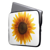 Laptop-Schläfchen Blumenblume Laptopschutzhülle (Vorderseite Links)