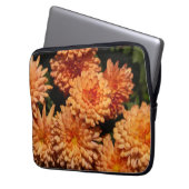 Laptop-Schläfchen mit farbenfrohen gelben Blumen Laptopschutzhülle (Vorderseite Links)