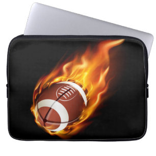 Laptop-Sieb 13" Flaming-Fußball Laptopschutzhülle