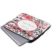 Laptop-Sieb, 35 cm Laptopschutzhülle (Vorne Knopf)