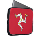 Laptop-Sieb auf der Insel Man Laptopschutzhülle (Vorne Rechts)