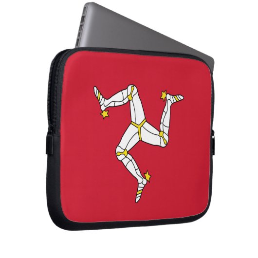 Laptop-Sieb auf der Insel Man Laptopschutzhülle (Vorne Rechts)