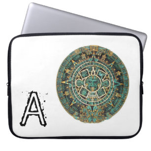 Laptop-Sieb Aztec Green Laptopschutzhülle