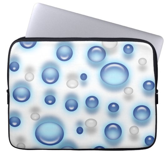 Laptop-Sieb - Blasen Laptopschutzhülle (Vorderseite)