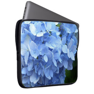 Laptop-Sieb - Blue Hydrangea Laptopschutzhülle