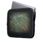 Laptop-Sieb im kosmischen Ozean Laptopschutzhülle (Vorderseite Links)