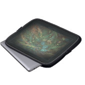 Laptop-Sieb im kosmischen Ozean Laptopschutzhülle (Vorne Knopf)