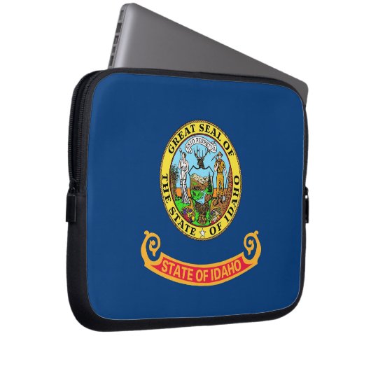 Laptop-Sieb in Idaho Laptopschutzhülle (Vorne Rechts)