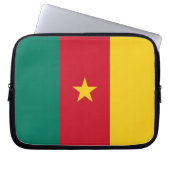 Laptop-Sieb in Kamerun Laptopschutzhülle (Vorderseite)