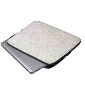 Laptop-Sieb - Irisierender Glitzer Laptopschutzhülle (Vorne Knopf)