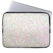 Laptop-Sieb - Irisierender Glitzer Laptopschutzhülle (Vorderseite)