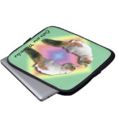 Laptop-Sieb - Katzen sind Wunder Laptopschutzhülle (Vorne Knopf)