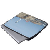 Laptop-Sieb - Leuchtturm auf der Klippe Laptopschutzhülle (Vorne Knopf)