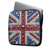 Laptop-Sieb mit britischer Farbgestaltung Laptopschutzhülle (Vorderseite Links)