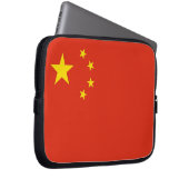 Laptop-Sieb mit chinesischer Flagge Laptopschutzhülle (Vorne Rechts)