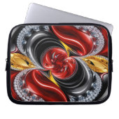 Laptop-Sieb mit deutschem Farbdesign Laptopschutzhülle (Vorderseite)