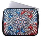 Laptop-Sieb mit französischem Farbdesign Laptopschutzhülle (Vorderseite)