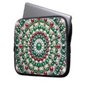 Laptop-Sieb mit italienischem Farbdesign Laptopschutzhülle (Vorderseite Links)