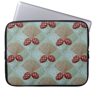 Laptop-Sieb mit Ponderosa pinecones Laptopschutzhülle