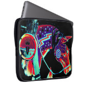 Laptop-Sieb mit "Pony"-Design Laptopschutzhülle (Vorne Rechts)