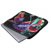 Laptop-Sieb mit "Pony"-Design Laptopschutzhülle (Vorne Knopf)