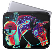 Laptop-Sieb mit "Pony"-Design Laptopschutzhülle (Vorderseite)