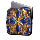 Laptop-Sieb mit schwedischem Farbdesign Laptopschutzhülle (Vorderseite Links)