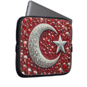 Laptop-Sieb mit türkischer Farbgestaltung Laptopschutzhülle (Vorne Rechts)