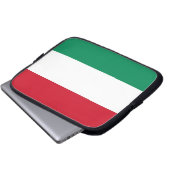 Laptop-Sieb mit ungarischer Flagge Laptopschutzhülle (Vorne Knopf)