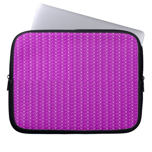 Laptop-Sieb Rosa Glitzer Laptopschutzhülle (Vorderseite)