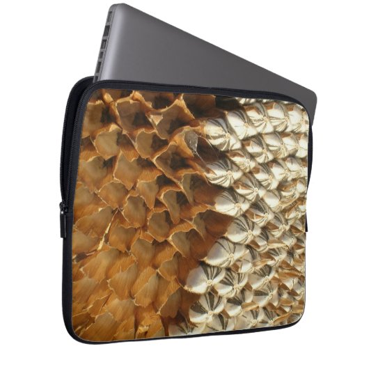 Laptop-Sieb - Sonnenblumensaat Laptopschutzhülle (Vorne Rechts)