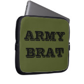 Laptop Sleeve Army Brat (Vorne Rechts)