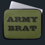 Laptop Sleeve Army Brat<br><div class="desc">Laptop Sleeve Army Brat</div>