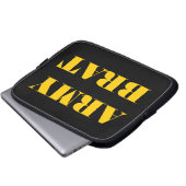 Laptop Sleeve Army Brat (Vorne Knopf)