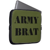 Laptop Sleeve Army Brat (Vorne Rechts)