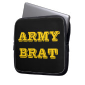 Laptop Sleeve Army Brat (Vorderseite Links)