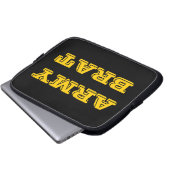 Laptop Sleeve Army Brat (Vorne Knopf)