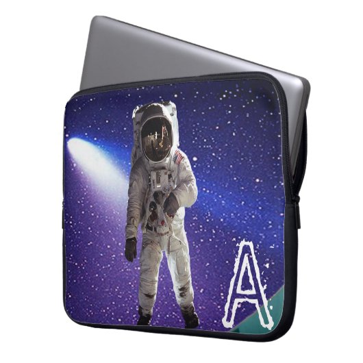 Laptop Sleeve Astronaut (Vorderseite Links)