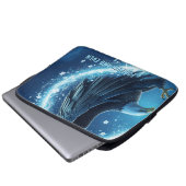 Laptop Sleeve Bald Eagle Heart 2 - 13 Inch (Vorne Knopf)