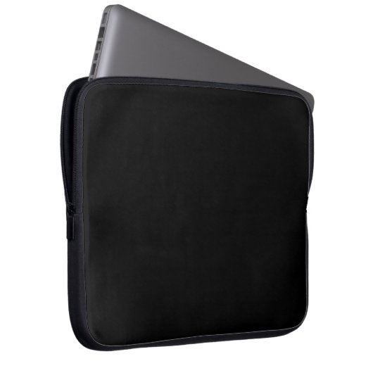 Laptop Sleeve Black (Vorne Rechts)