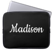 Laptop Sleeve Black (Vorderseite)