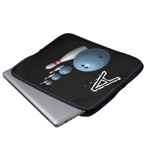 Laptop Sleeve Bowling (Vorne Knopf)