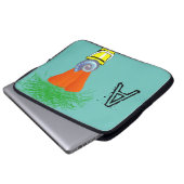 Laptop Sleeve Carrots Beach Muschel (Vorne Knopf)