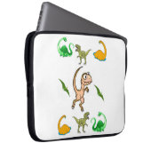 Laptop Sleeve Dinosaur (Vorne Rechts)