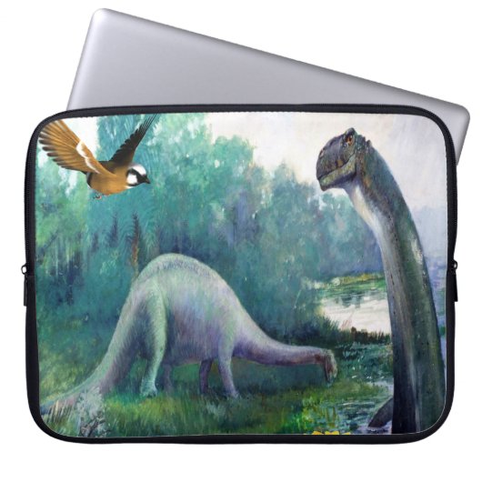 Laptop Sleeve Dinosaur (Vorderseite)