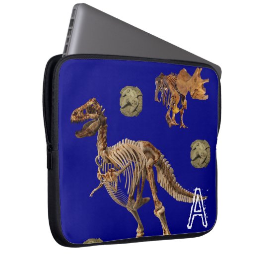 Laptop Sleeve Dinosaur Fossilien (Vorne Rechts)